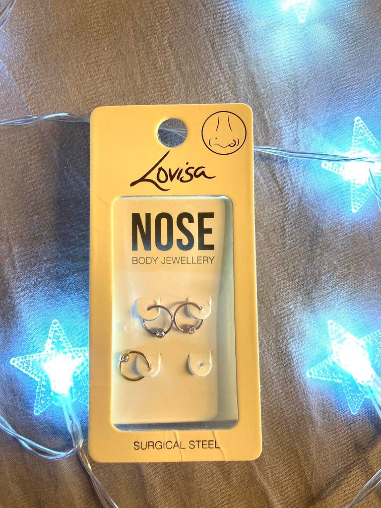 Piercing du nez / lèvre / nombril, Bijoux, Sacs & Beauté, Piercings, Enlèvement ou Envoi, Neuf, Acier, Piercing nez