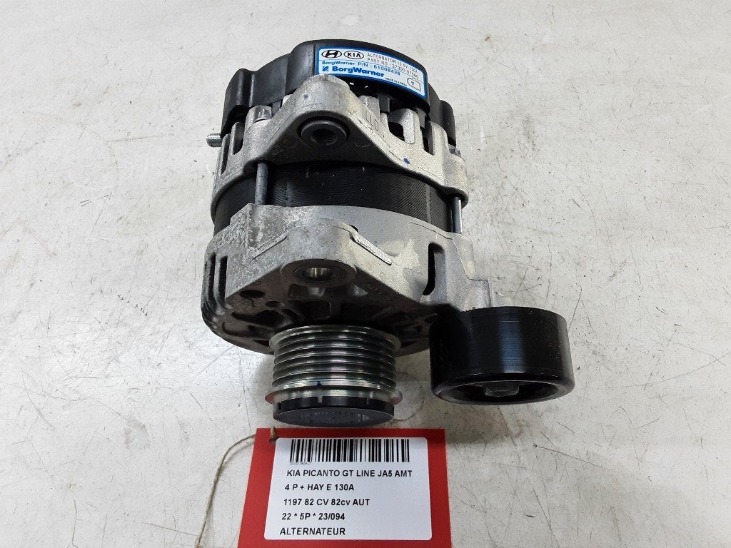 ALTERNATEUR Kia Picanto (JA) (01-2017/-) (37300-07500), Kia, Info@kia.de, Utilisé, Theodor-Heuss-Allee 11
60486  Frankfurt am Main, DE
