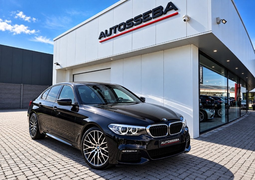 BMW 525dA M Performance *Bowers&Wilkins/Camera/Garantie, Autos, Cuir, Entreprise, Garantie prolongée, Automatique