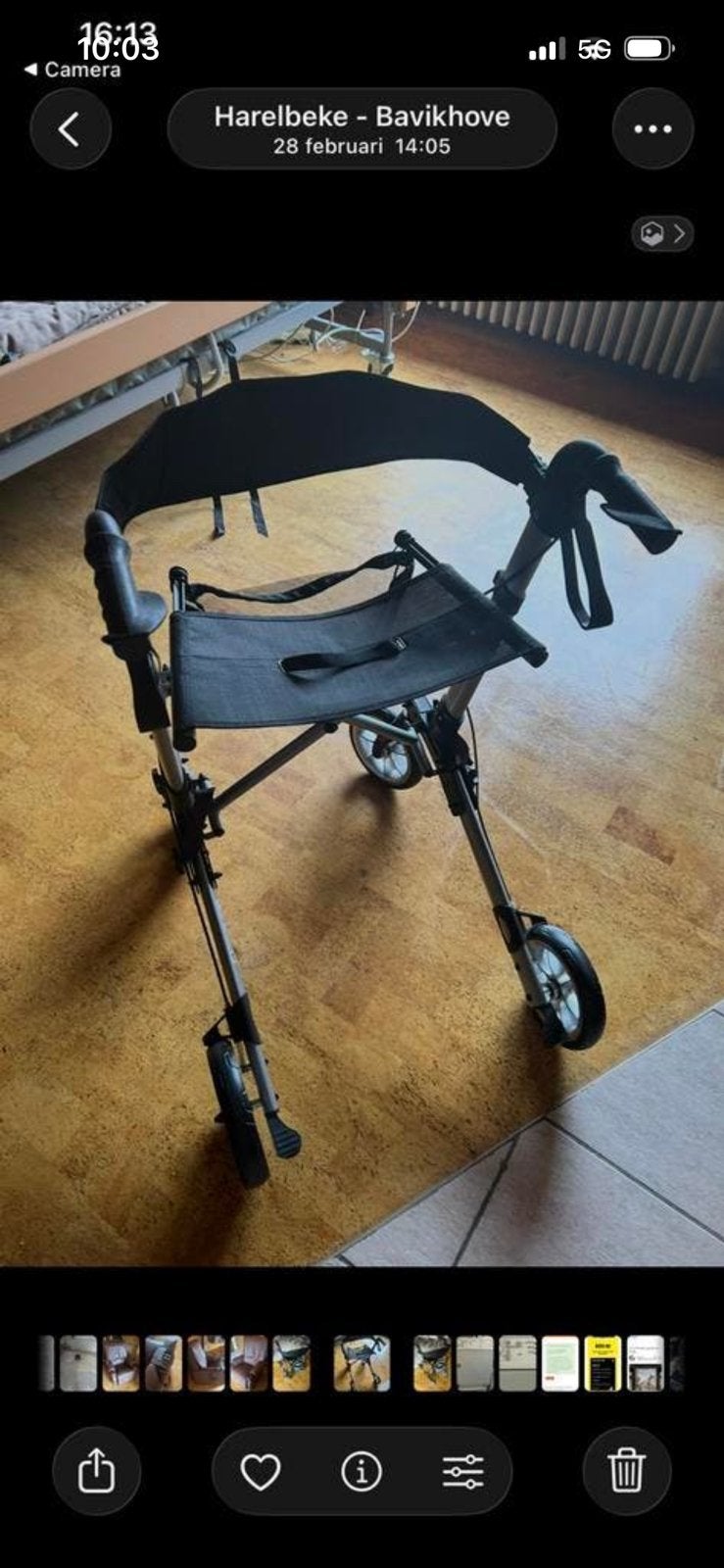 Rollator, Enlèvement, Comme neuf