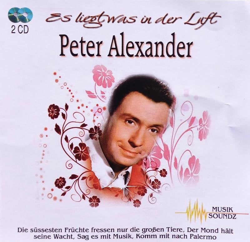 cd PETER ALEXANDER ES LIEGT WAS IN DER LUFT 2 CD'S, Cd's en Dvd's, Ophalen of Verzenden, Zo goed als nieuw
