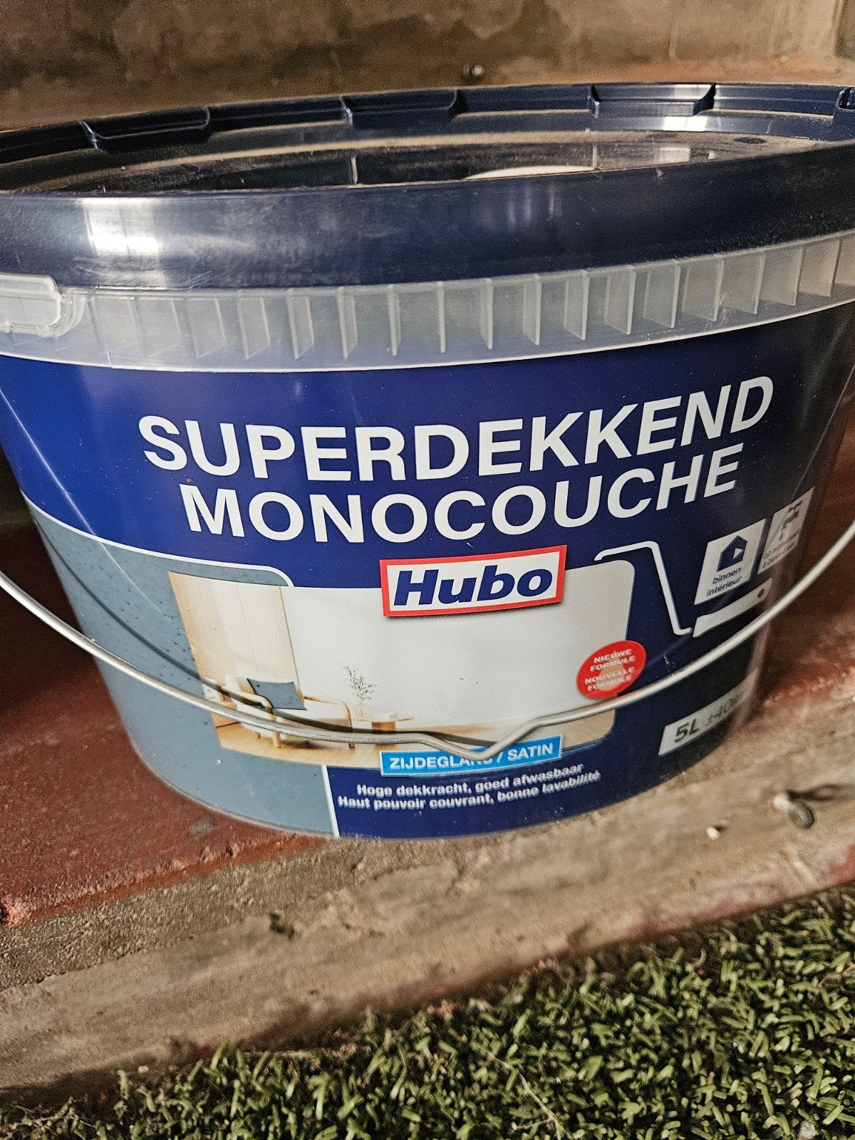 Verf superdekkend zijdeglans, Ophalen, Nieuw, Verf