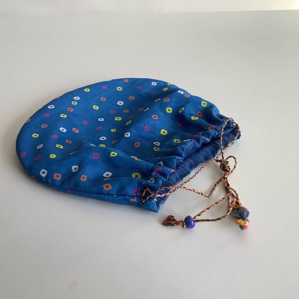 Sac bleu vintage, Enlèvement ou Envoi, Comme neuf, Bleu, Sac de soirée
