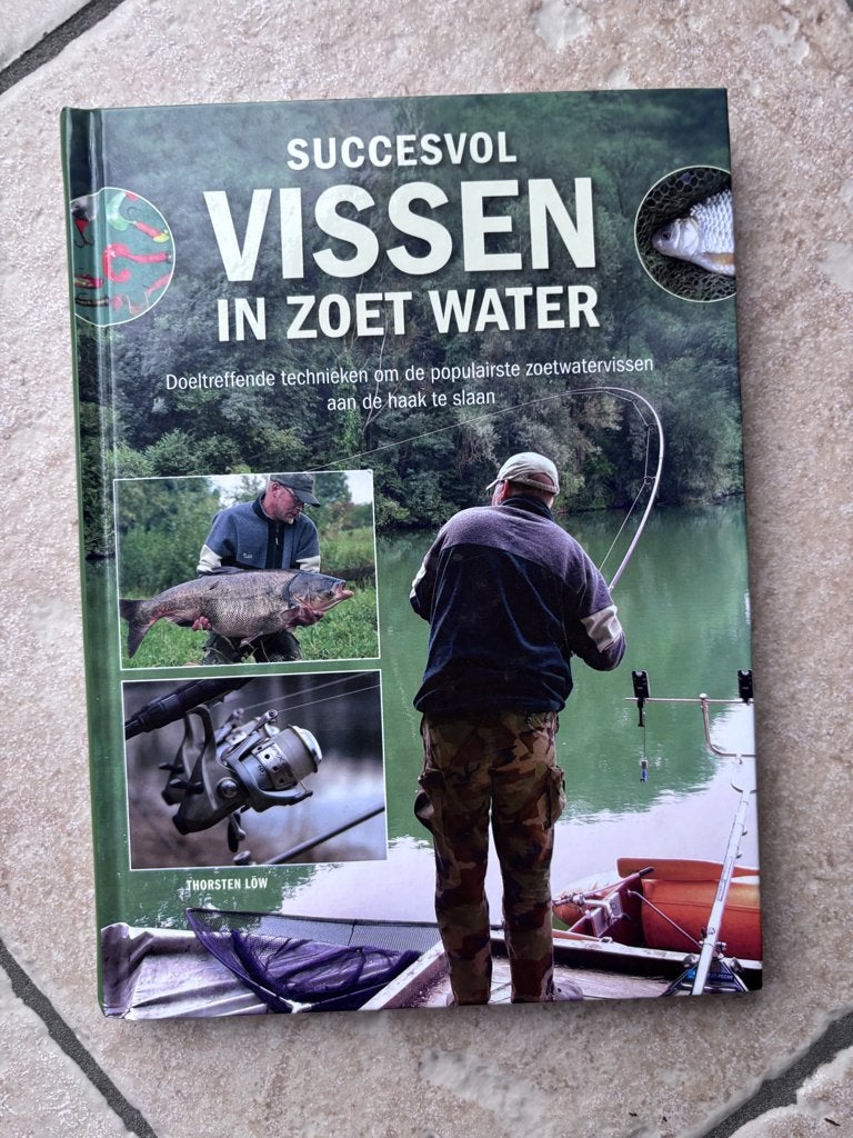 Succesvol vissen in zoet water, Ophalen of Verzenden, Zo goed als nieuw, Boek of Tijdschrift