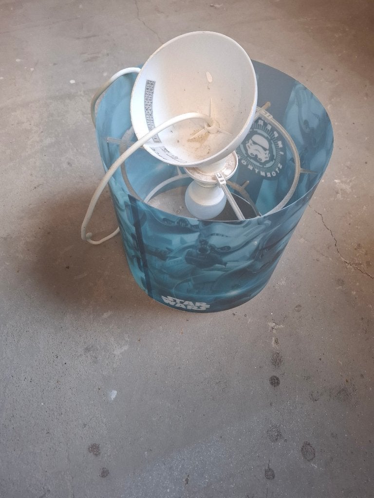 1 lampe suspendue Star Wars pour chambre d'enfant., Maison & Meubles, Enlèvement, Utilisé, Autres matériaux