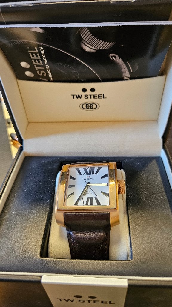 Horloge TW Steel, Overige merken, Overige materialen, Polshorloge, Ophalen of Verzenden