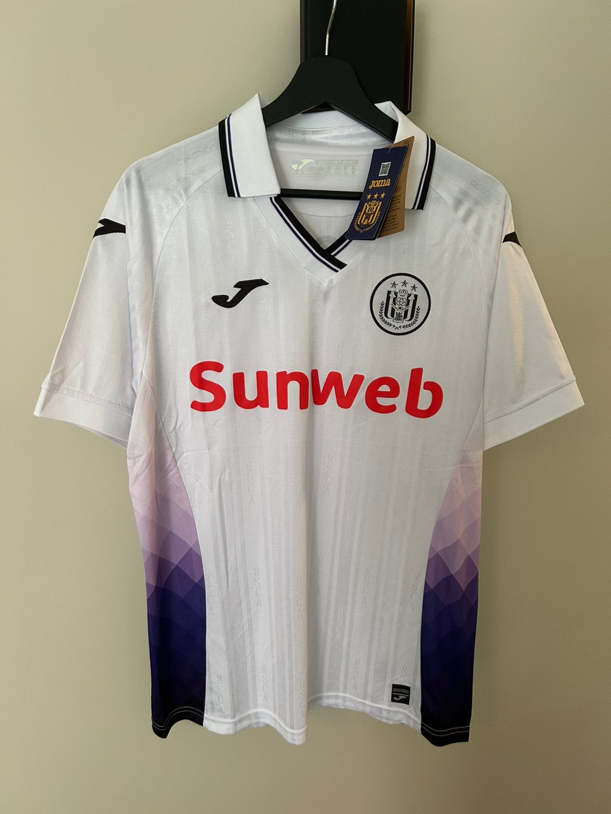 RSC Anderlecht Maillot Extérieur 2025/2026 – Taille XL, Taille XL, Enlèvement ou Envoi, Neuf, Maillot