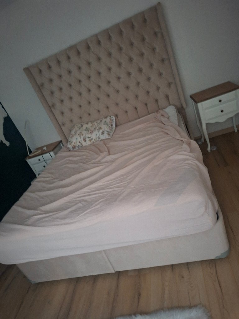 Lit avec matelas orthopedique, Maison & Meubles, Autres dimensions, Matelas, Comme neuf, Enlèvement