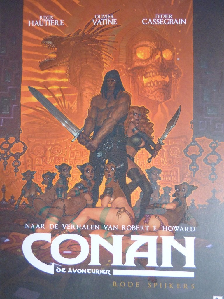 conan de avonturier :  rode spijkers ,    softcover is nieuw, Ophalen of Verzenden