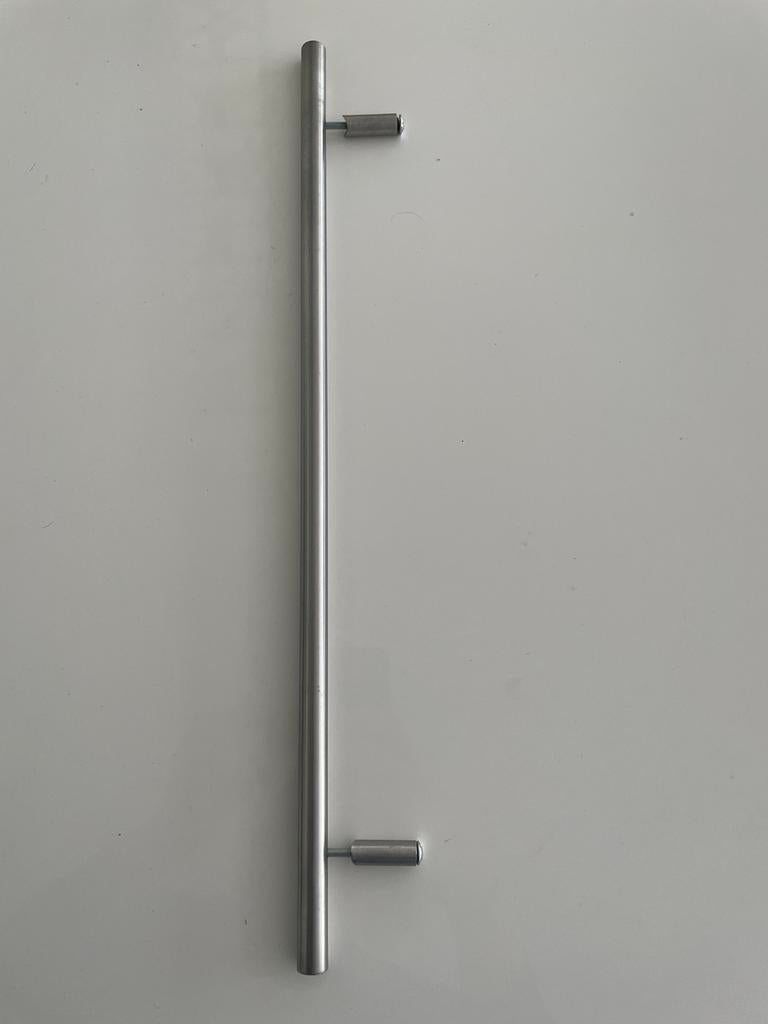 Barre poignée inox 44 cm / diam 1 cm, Enlèvement ou Envoi, Neuf, Gris, Moins de 50 cm