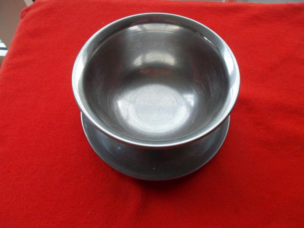 soepkom inox 6stuks, Ophalen of Verzenden, Zo goed als nieuw, Inox, Overige typen