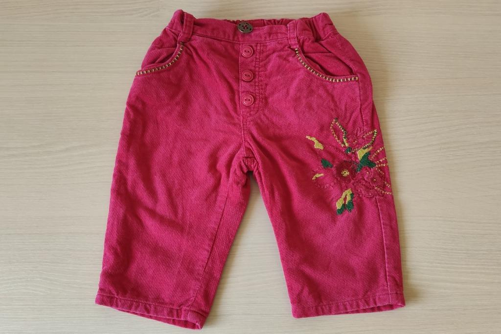 Fluwelen broek van Catimini - maat 74, Ophalen of Verzenden, Catimini, Meisje, Broekje