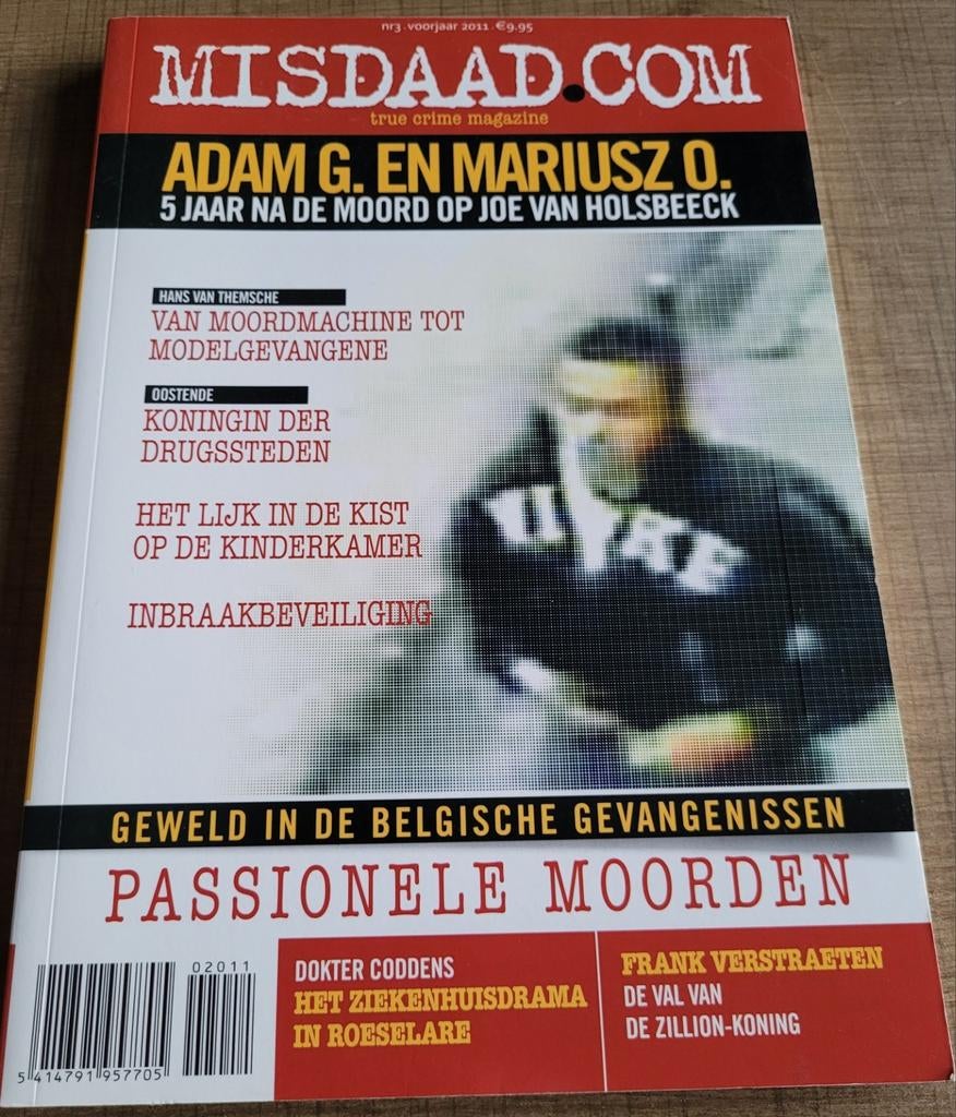 Misdaad - True Crime: De moord op Joe Van Holsbeeck, ..., Enlèvement ou Envoi, Utilisé, Société