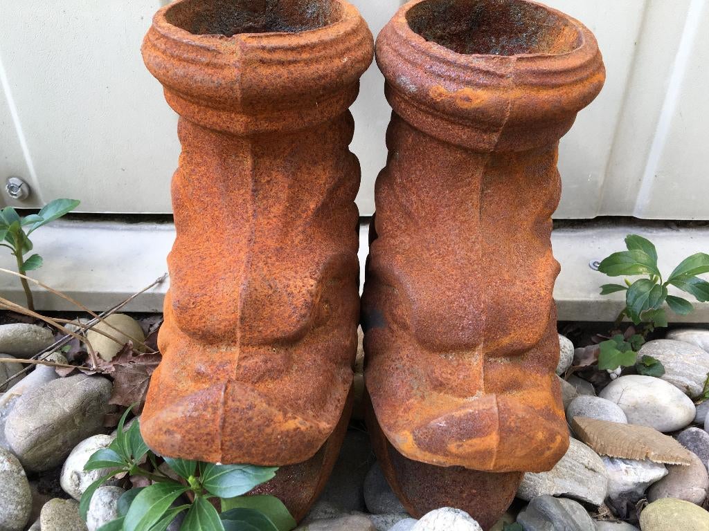 Goot uitlaat van gietijzer, Ophalen of Verzenden, Gietijzer, Waterornament