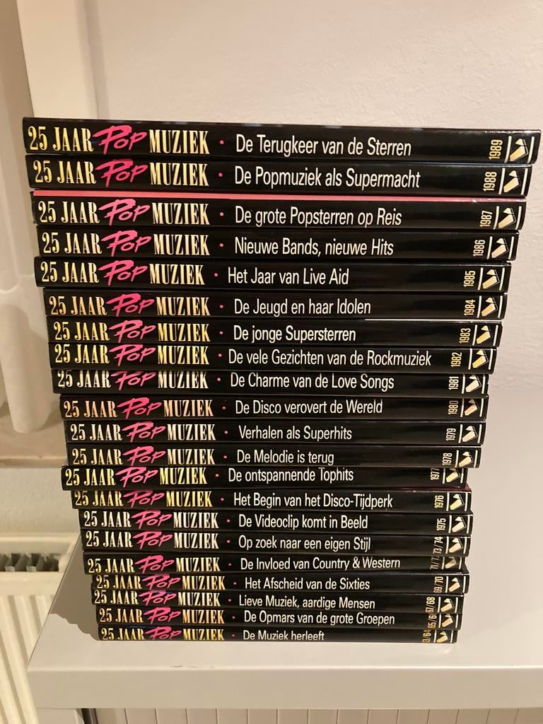 25 jaar popmuziek compleet, Boeken, Encyclopedieën, Ophalen of Verzenden, Zo goed als nieuw