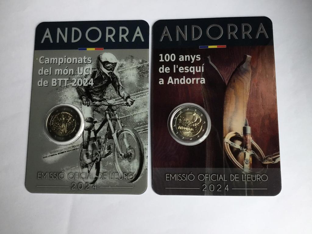 2024 Andorra wk mountainbiken, Enlèvement ou Envoi, 2 euros