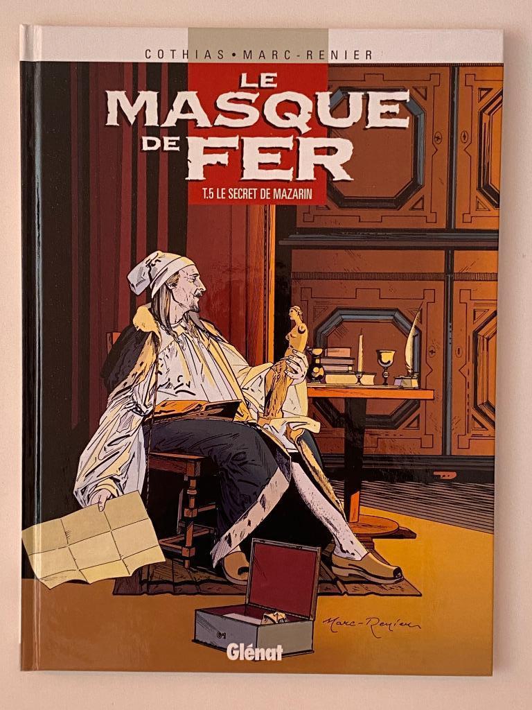 BD Le masque de fer Tome 5 « Le secret de Mazarin », Une BD, Enlèvement ou Envoi, Comme neuf