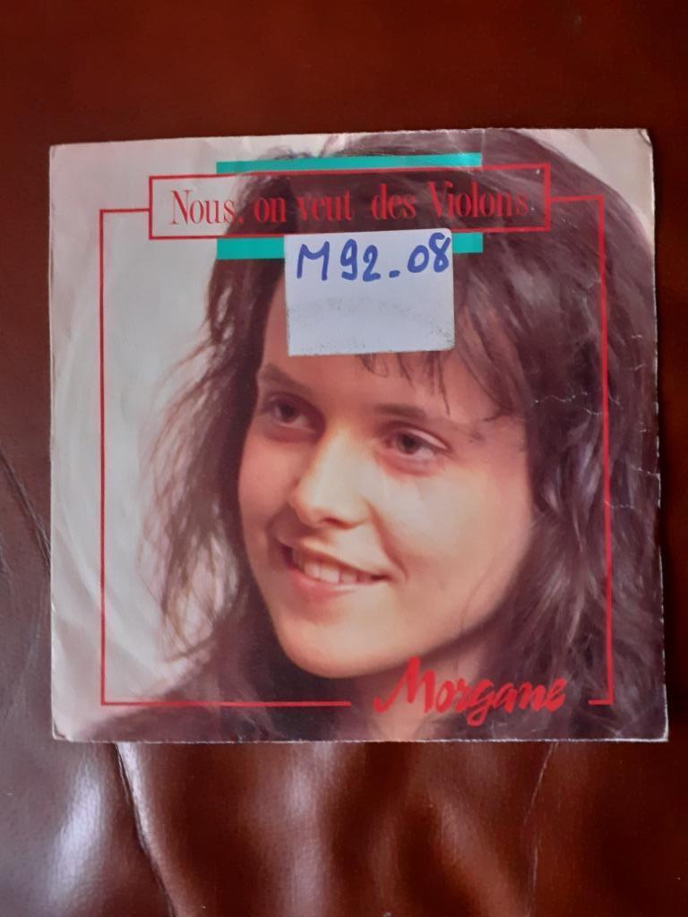 45T Morgane : Nous on veut des violons (eurovision 92), Cd's en Dvd's, Vinyl Singles, Ophalen of Verzenden