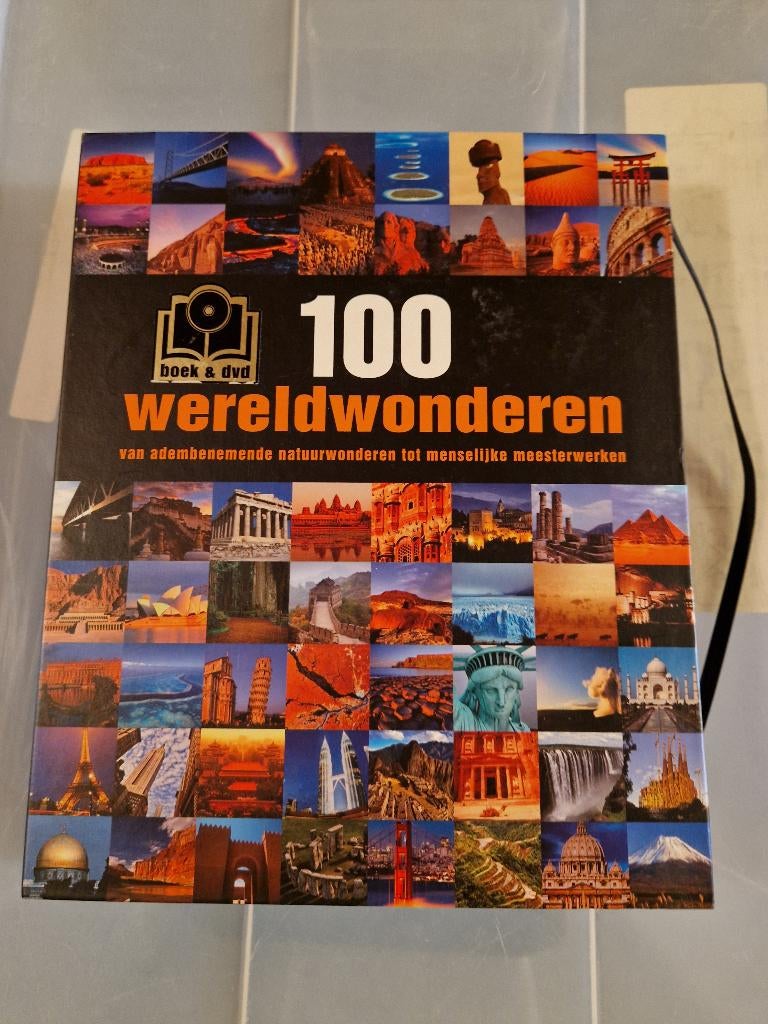 Boek encyclopedie 100 wereldwonderen, Ophalen of Verzenden, Zo goed als nieuw