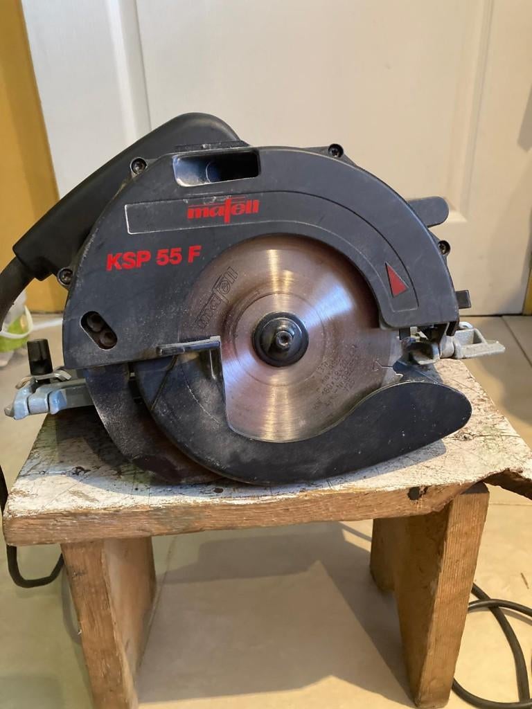 Scie circulaire MAFELL, 600 à 1200 watts, 30 à 70 mm, Comme neuf, Envoi