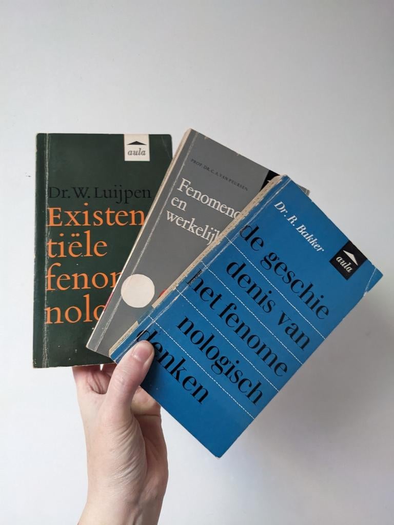 Drie boeken over filosofie van Aula, Enlèvement ou Envoi, Utilisé, Diverse auteurs
