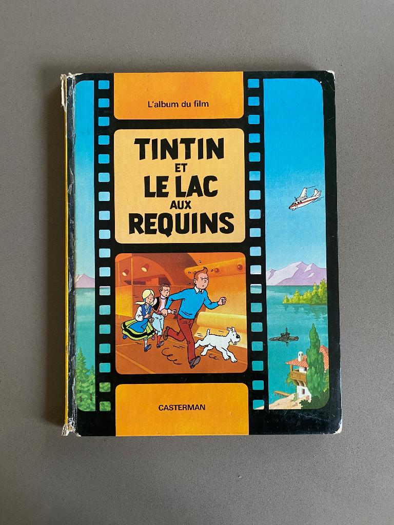 BD Tintin – Tintin et le lac aux requins – C3, Livres, Enlèvement ou Envoi, Une BD, Utilisé, Hergé