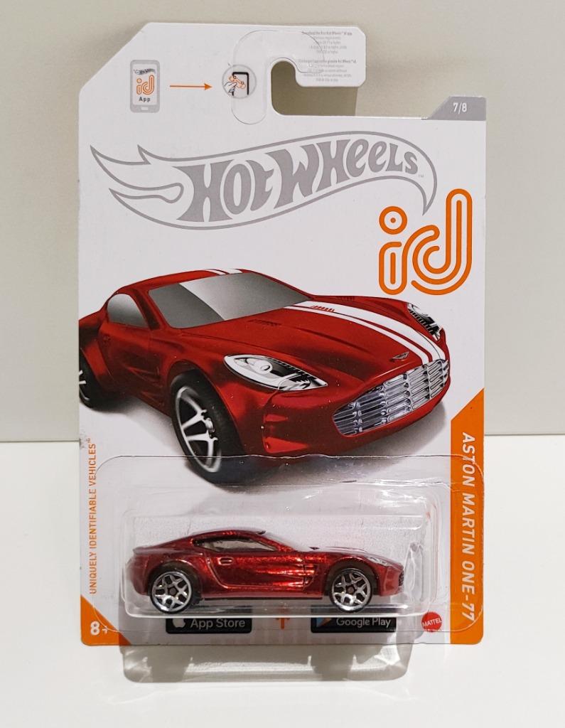 Hot Wheels ID Aston Martin One-77 Rood 1/64, Enlèvement ou Envoi