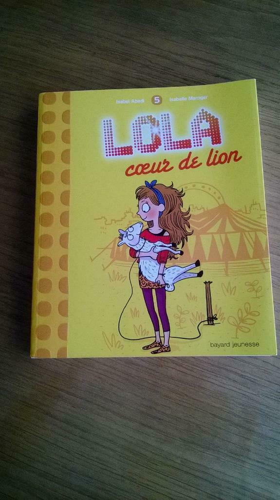 Livre pour enfant LOLA coeur de lion, Ophalen