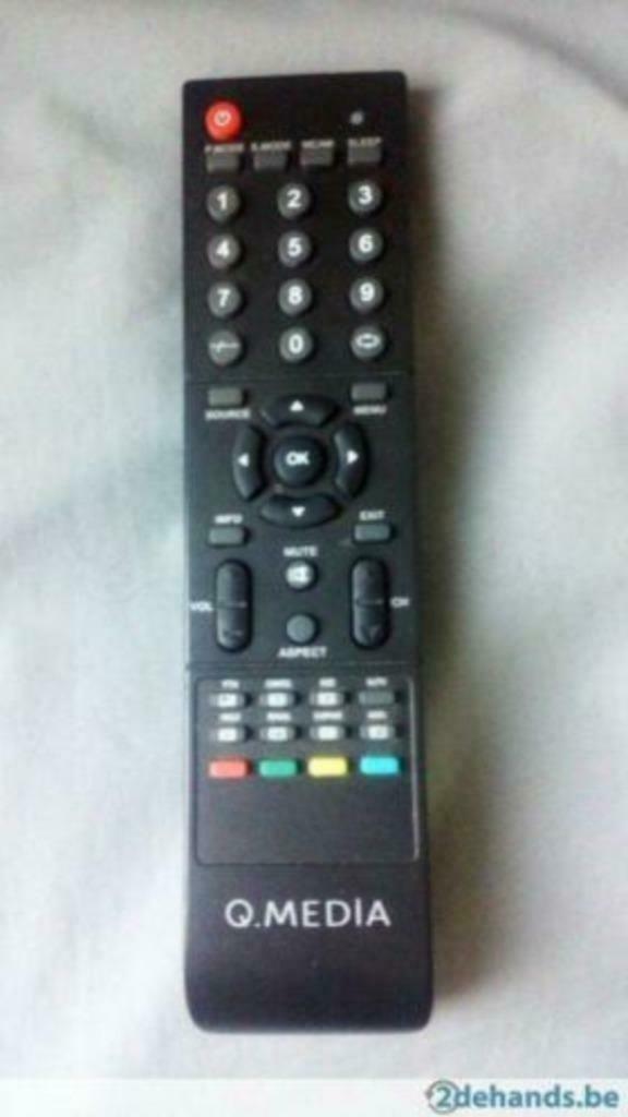 afstandsbediening Qmedia HOF52G1.2, Audio, Tv en Foto, Ophalen of Verzenden, Gebruikt, Origineel, Tv