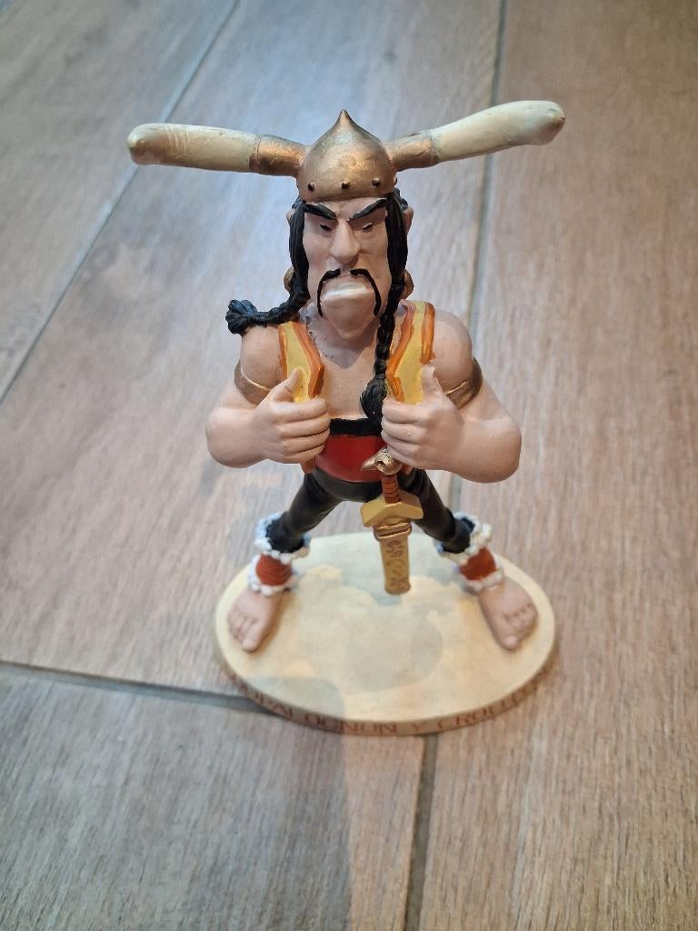 Figurine Astérix - Soupalognon y crouton, Collections, Enlèvement, Astérix et Obélix, Comme neuf, Statue ou Figurine