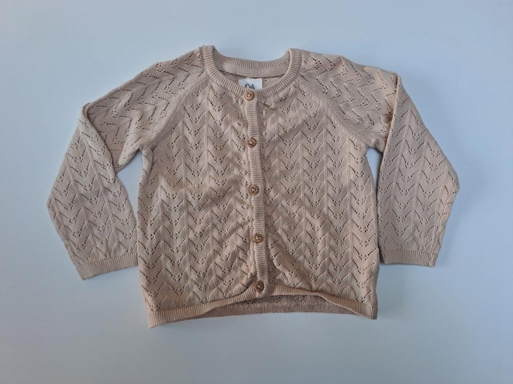 Gilet en tricot fine beige t 80, Enfants & Bébés, Vêtements de bébé | Taille 80, C&A, Enlèvement ou Envoi, Pull ou Veste, Comme neuf