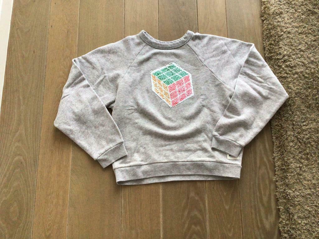 American outfitters grijze Sweater 16 jaar, nieuwstaat, Trui of Vest, Ophalen of Verzenden, Zo goed als nieuw, Meisje