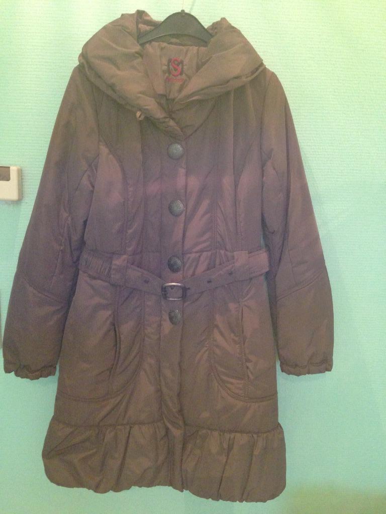 manteau genre doudoune taupe  T 40, M S mode, Taille 38/40 (M), Enlèvement ou Envoi, Autres couleurs