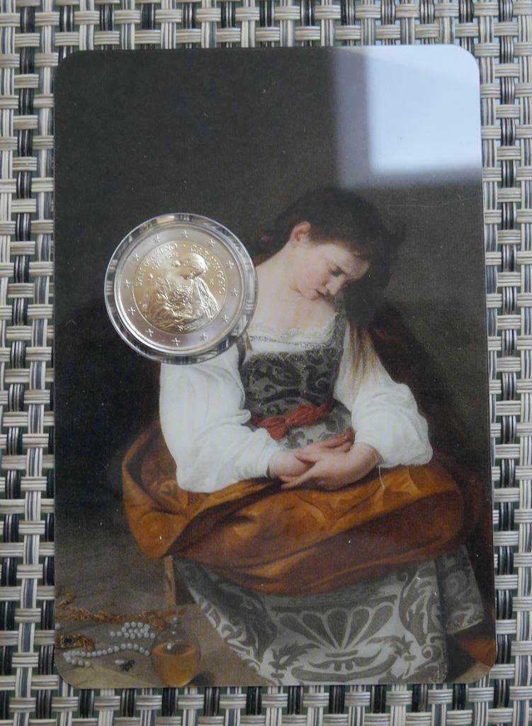 2 euro Saint Marin 2021 BU Naissance de Caravage, Enlèvement ou Envoi, Saint-Marin, 2 euros, Série