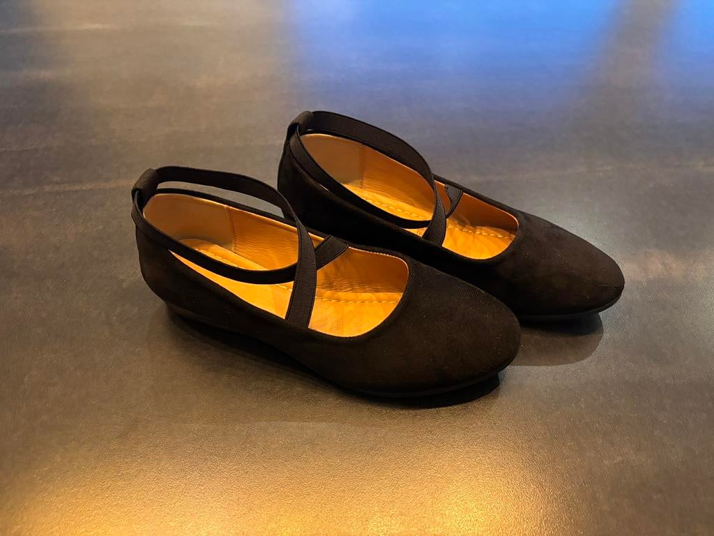 Chaussures type ballerine femme p41. Noir, Enlèvement ou Envoi, Comme neuf