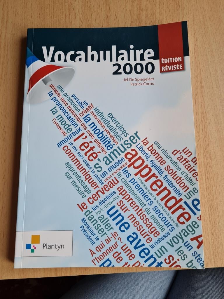 Jef de Spiegeleer - Vocabulaire 2000 revu, Livres, Enlèvement, Neuf, Néerlandais, Jef de Spiegeleer