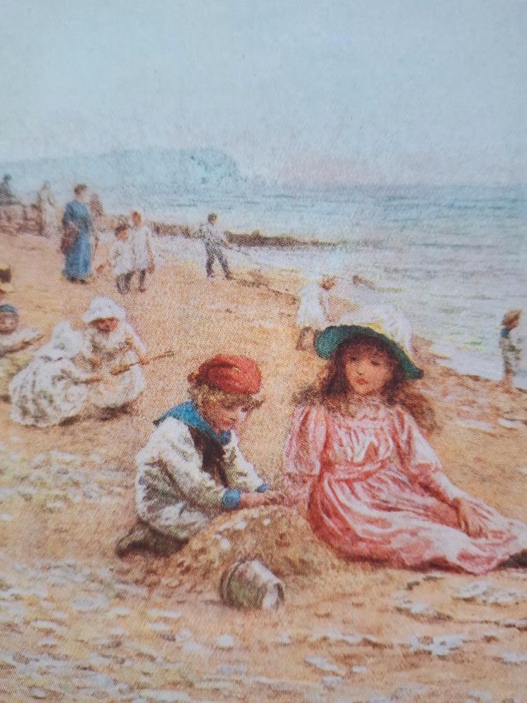 Allingham en Huish - Happy England - 1909, Antiek en Kunst, Ophalen of Verzenden