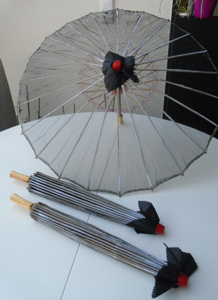 PARASOL OOSTERS VOILE GRIJS Nieuw, Ophalen of Verzenden, Nieuw