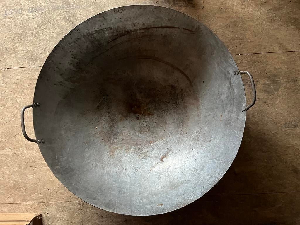 Poêle à wok 70 cm, Enlèvement, Utilisé, Fonte, Wok