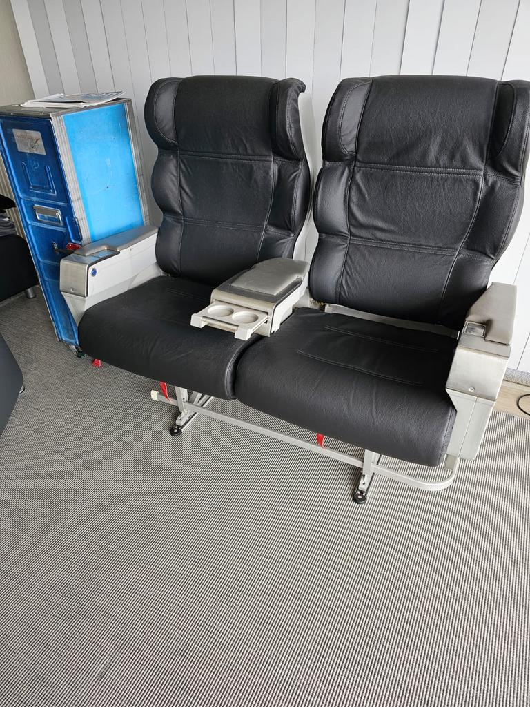 Business class seats vintage luchtvaart aviation, Ophalen, Gebruikt