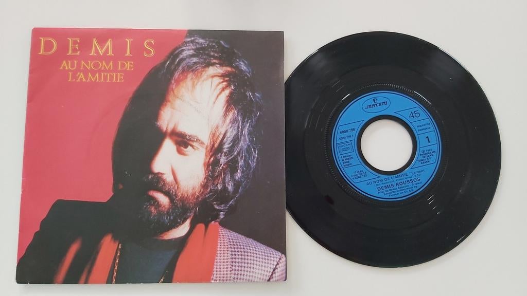 Demis Roussos  - Au nom de l'amitié, Enlèvement ou Envoi, Comme neuf