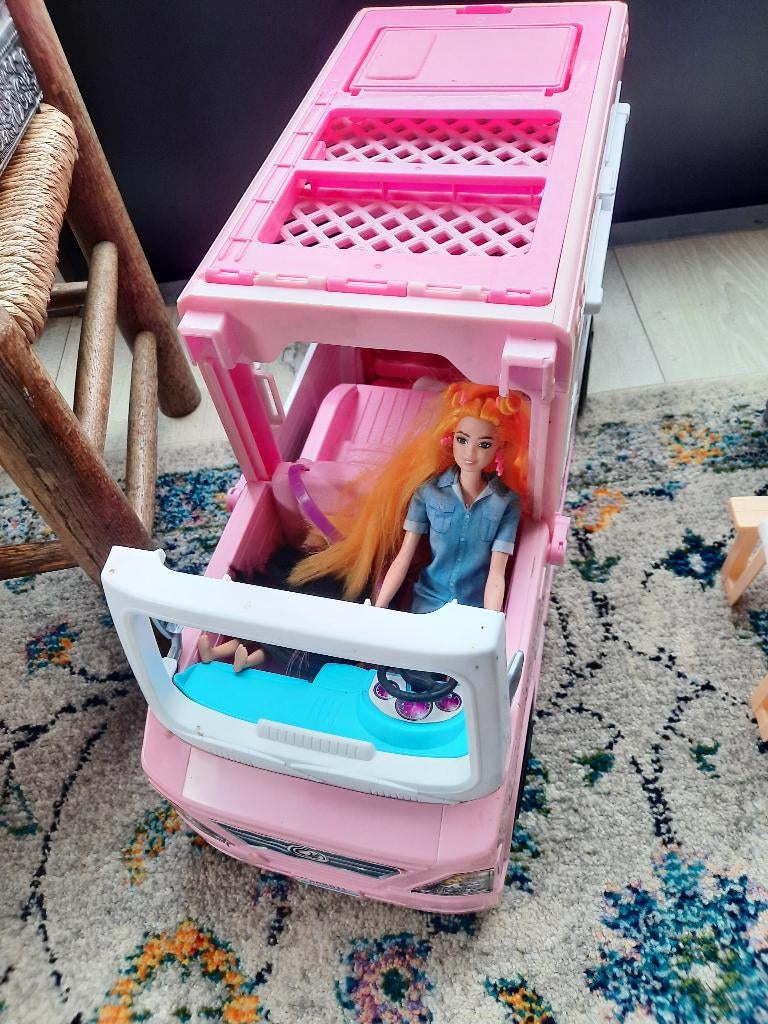 Barbie mobilhome, Ophalen, Gebruikt, Barbie