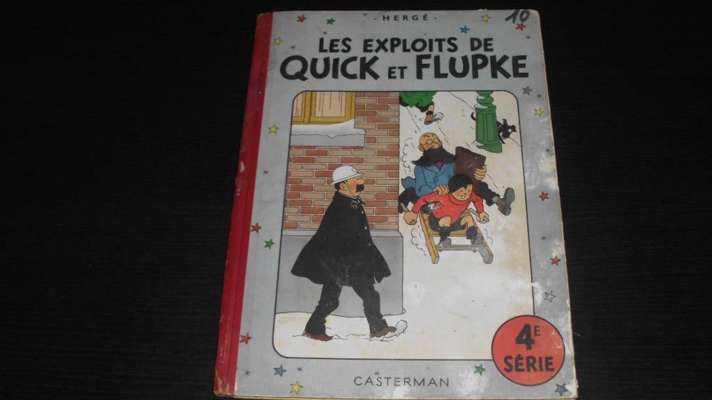 Herge quick et flupke, Enlèvement ou Envoi, Utilisé, Herge