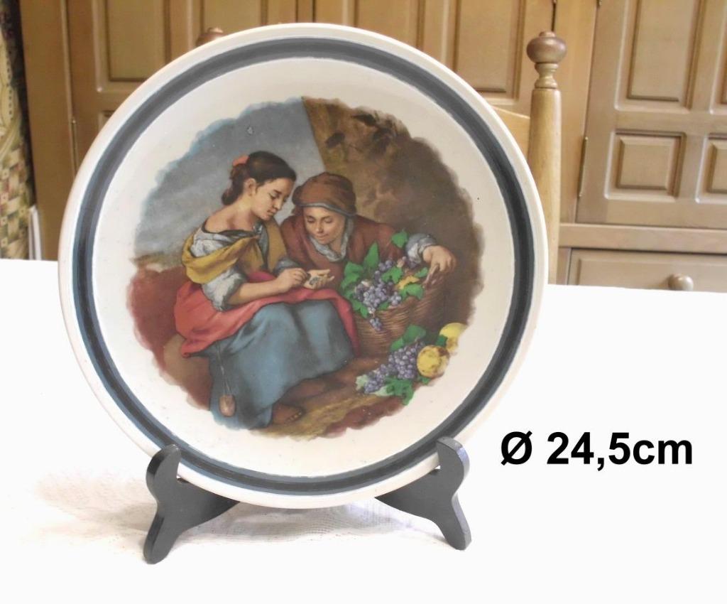 Assiette Vintage, Antiquités & Art, Enlèvement ou Envoi