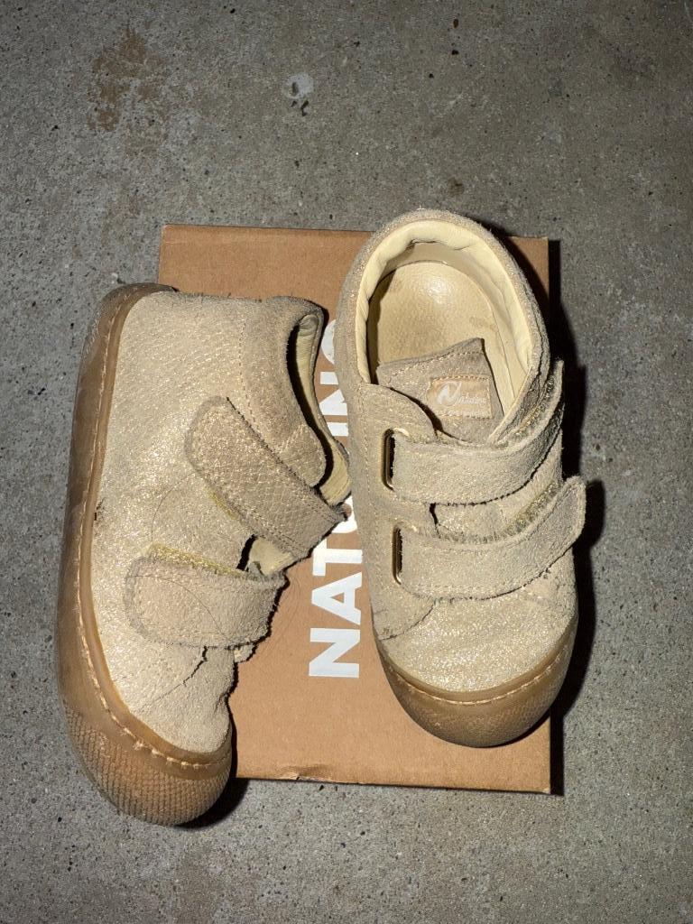 Chaussure Naturino beige pailletée, Enlèvement ou Envoi, Naturino, Fille, Bottines
