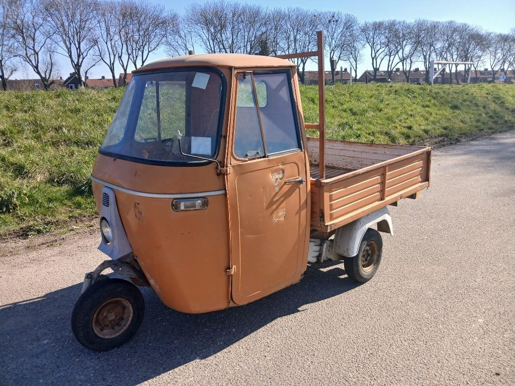 Piaggio Ape original de Rome, ancien modèle unique Vintage, Enlèvement, Utilisé, Deux-temps, Autres modèles