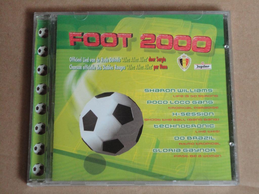 CD Foot 2000 TECHNOTRONIC / X-SESSION /SERGIO /FLUXLAND, Enlèvement ou Envoi