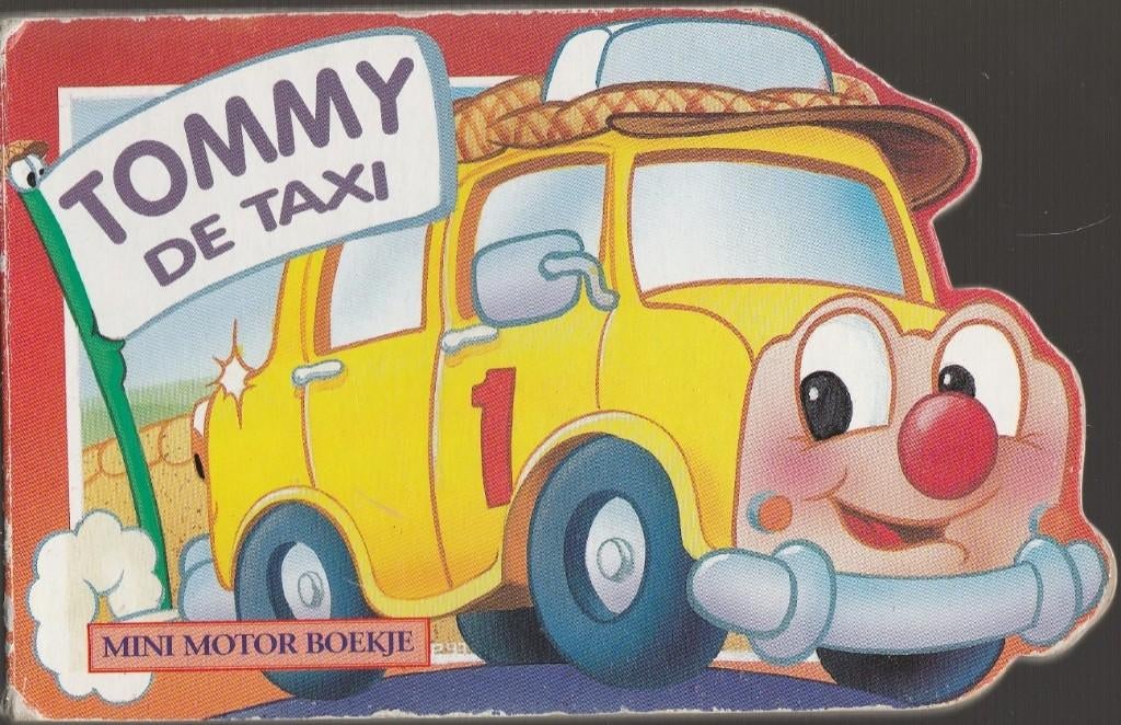 Tommy de taxi - Mini Motor Boekje, Ophalen of Verzenden, Marion Billet