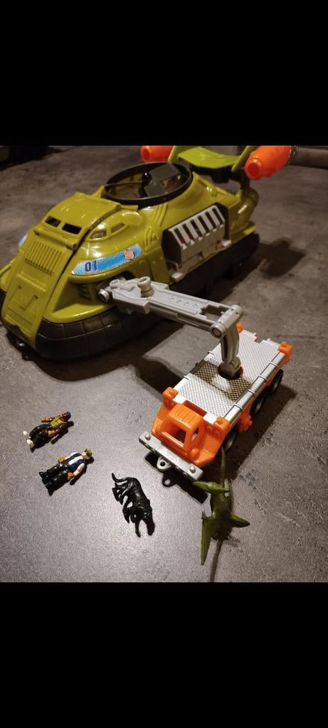 Matchbox Vintage 1999 Hover kraft. Green Mega- Rig jungle, Ophalen, Zo goed als nieuw