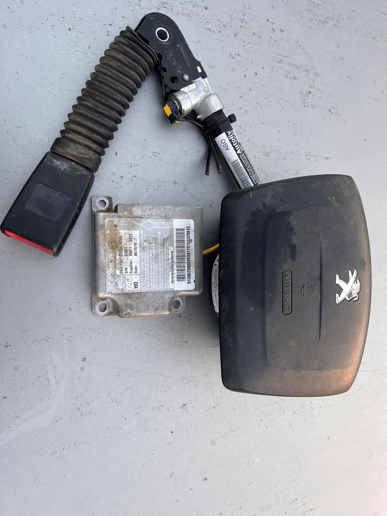 Aibag + module + tendeur de ceinture de sécurité, Enlèvement, Peugeot